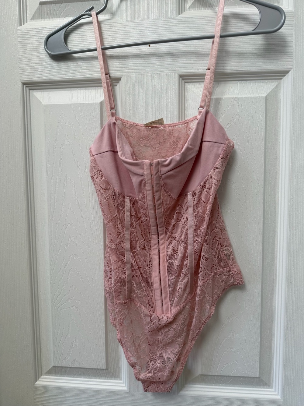 Intimately Free People Light Pink Bodysuit Size Medium